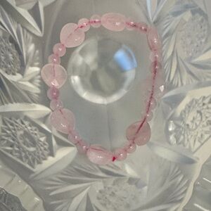 Rose Quartz Stretch Bracelet